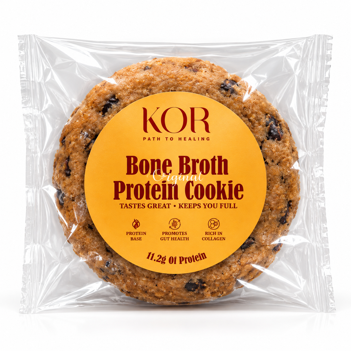 Chocolate Chip Bone Broth Protein Cookies